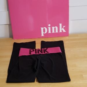Victoria's Secret Pink pink yoga size medium yoga pants